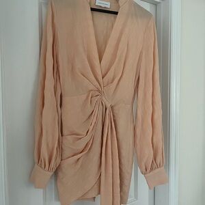 Significant Other Harper mini dress in peach